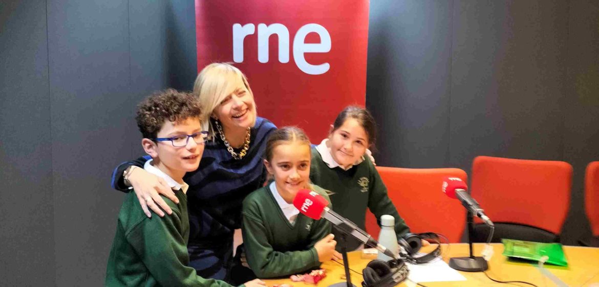 RTVE Colegio La Corolla en Protagonistas en el aula